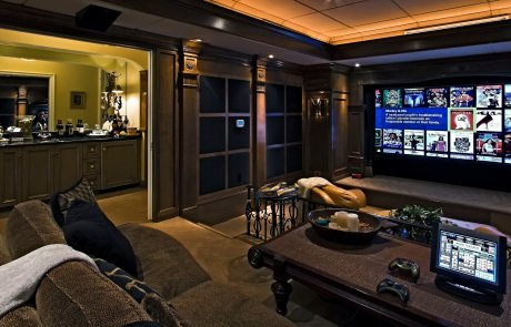 Acoustic insulation services Laval - home theater