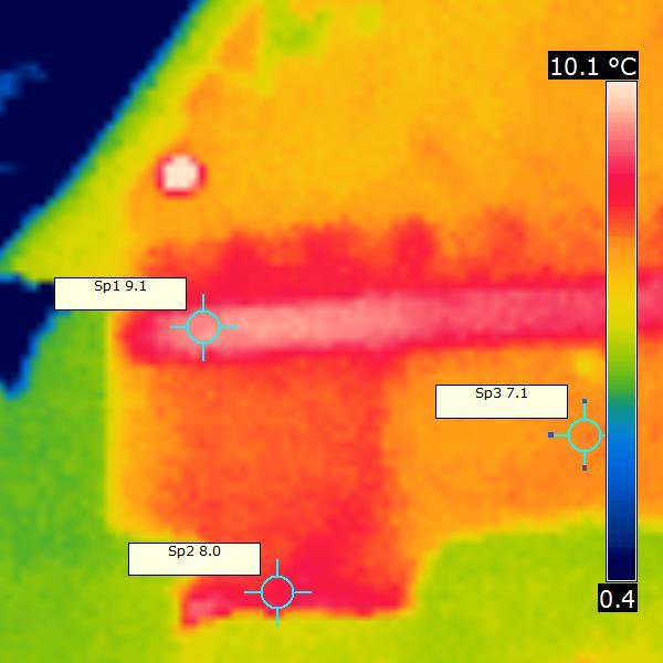 General contractor - thermographic imaging of insulation