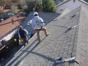 Roof repairs, Longueuil