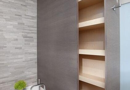 Entrepreneur en rénovation de salle de bain - rangement 1