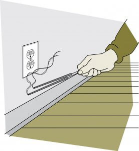 Isolation de maison - dépistage des fuites d'air avec Encens - RénoVert