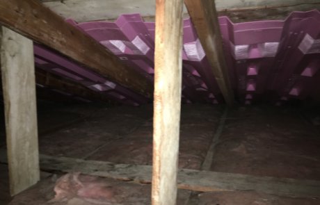 Isolation de toit à Terrebonne, pose de styrovents