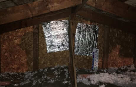 Isolation de toit, ajout d'isolation