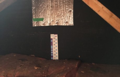 Isolation de toit, manque isolant, Brossard