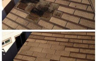 Réparation de toiture, Avant & après