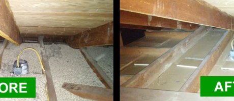 Enlèvement de vermiculite Drummondville, Toiture