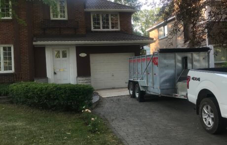 Isolation entretoit avec cellulose