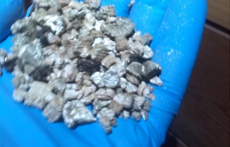 Analyse de vermiculite avec amiante